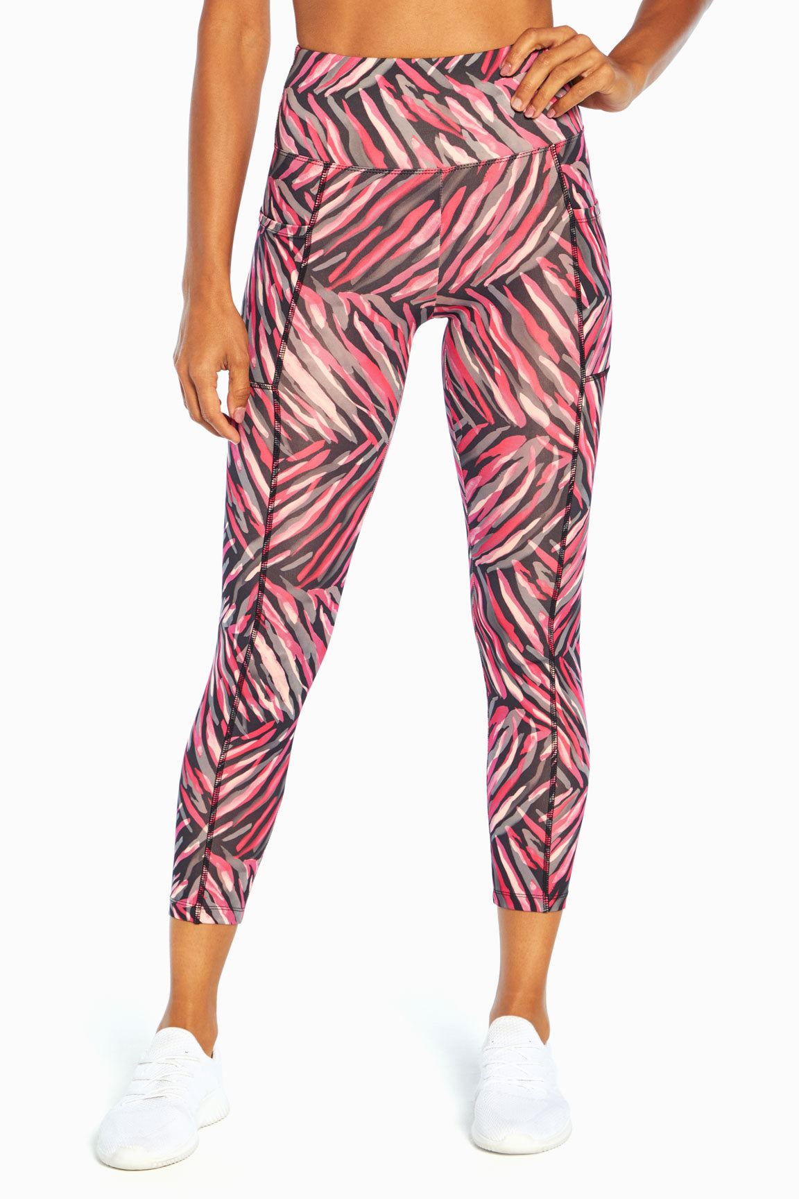 FESTIVAL FUCHSIA WATERCOLOR ZEBRA ANIMAL