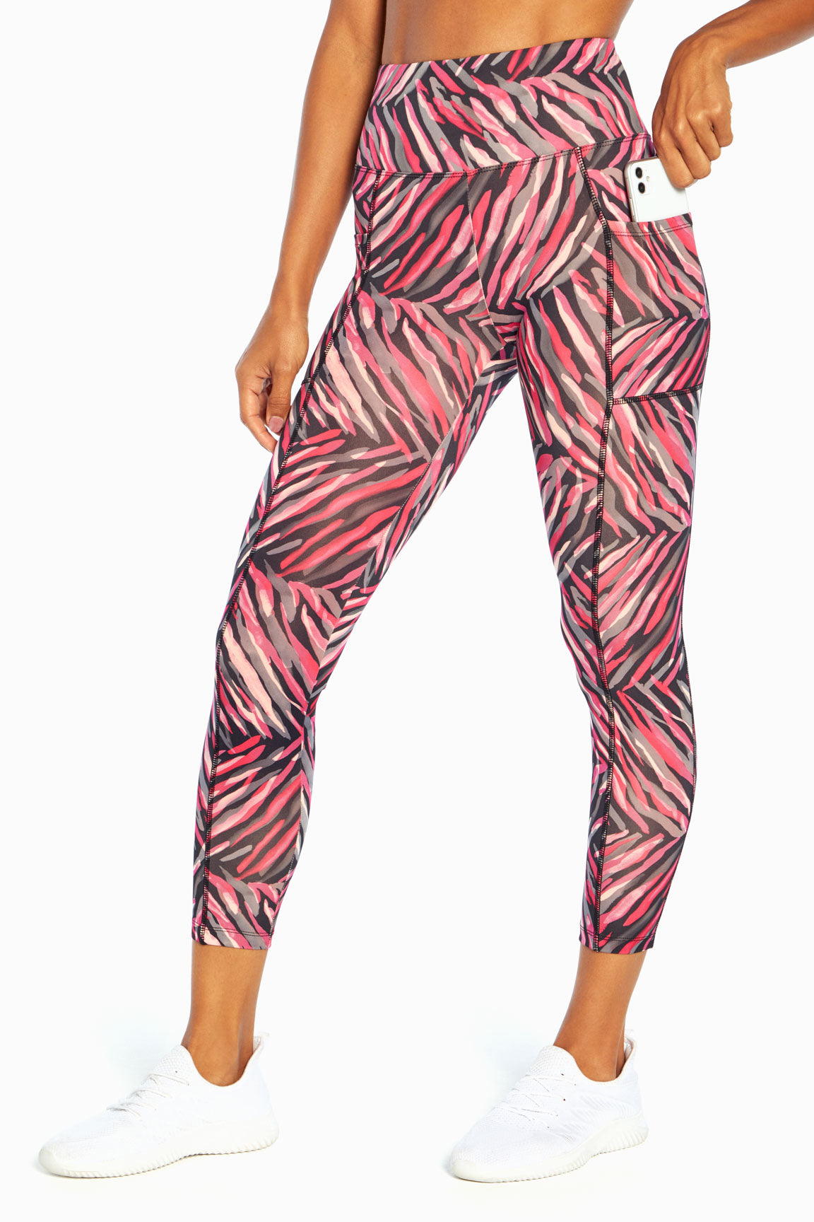FESTIVAL FUCHSIA WATERCOLOR ZEBRA ANIMAL